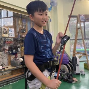 兒童頂繩攀登課程